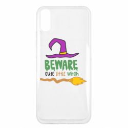 Чехол для Xiaomi Redmi 9a Beware cute little witch - PrintSalon