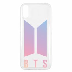 Чехол для Xiaomi Redmi 9a BTS gradient logo