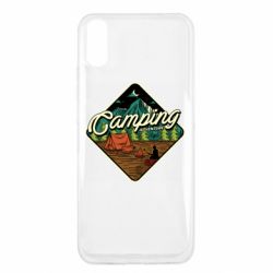 Чехол для Xiaomi Redmi 9a Camping and forest - PrintSalon