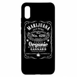 Чохол для Xiaomi Redmi 9a Cannabis label - PrintSalon