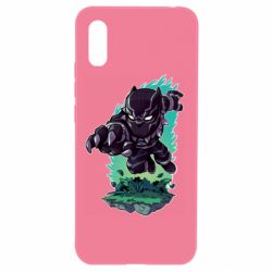 Чехол для Xiaomi Redmi 9a Cute Black panther - PrintSalon