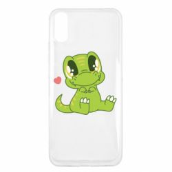 Чехол для Xiaomi Redmi 9a Cute dinosaur - PrintSalon