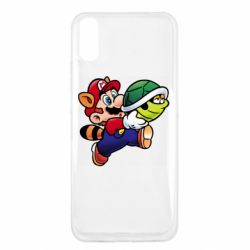 Чехол для Xiaomi Redmi 9a Cute Mario with turtle - PrintSalon