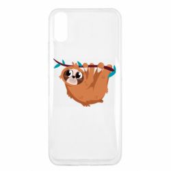 Чехол для Xiaomi Redmi 9a Cute sloth - PrintSalon