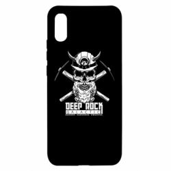 Чехол для Xiaomi Redmi 9a Deep Rock Galactic skull - PrintSalon