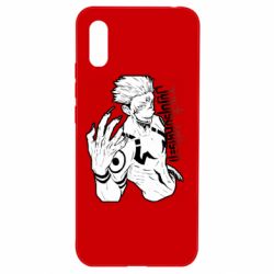 Чехол для Xiaomi Redmi 9a Demon Sukuna art - PrintSalon