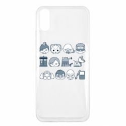 Чехол для Xiaomi Redmi 9a Doctor who icons - PrintSalon