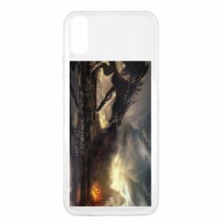 Чохол для Xiaomi Redmi 9a Дракон арт - PrintSalon