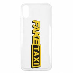 Чехол для Xiaomi Redmi 9a Fake taxi logo 2 - PrintSalon