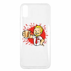 Чехол для Xiaomi Redmi 9a Fallout  boy blood - PrintSalon
