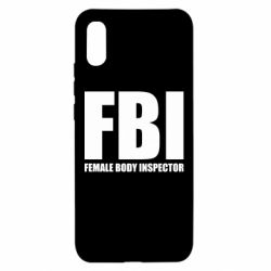 Чехол для Xiaomi Redmi 9a FBI - Female Body Inspector - PrintSalon