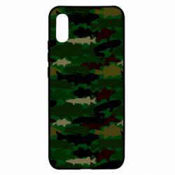 Чохол для Xiaomi Redmi 9a Fisherman Camouflage - PrintSalon