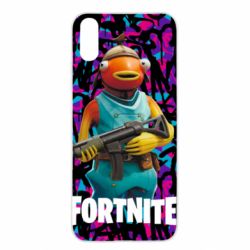 Чехол для Xiaomi Redmi 9a Fishstick With A Gun - PrintSalon