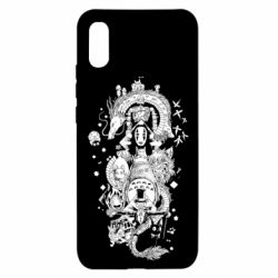 Чехол для Xiaomi Redmi 9a Герои Хаяо Миядзаки - PrintSalon