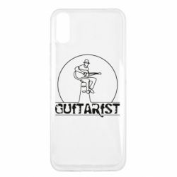 Чехол для Xiaomi Redmi 9a Guitar player.