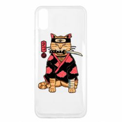 Чехол для Xiaomi Redmi 9a Japanese Akatsuki cat - PrintSalon