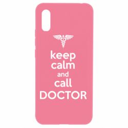 Чехол для Xiaomi Redmi 9a Keep Calm And Call Doctor - PrintSalon