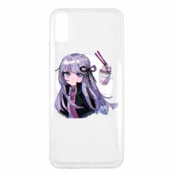 Чехол для Xiaomi Redmi 9a Kyoko Kirigiri glitch art - PrintSalon