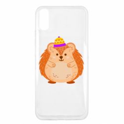 Чехол для Xiaomi Redmi 9a Little hedgehog in a hat - PrintSalon
