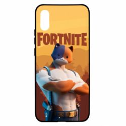 Чехол для Xiaomi Redmi 9a Meowscles and logo - PrintSalon