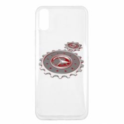 Чехол для Xiaomi Redmi 9a Mercedes logo механизм - PrintSalon