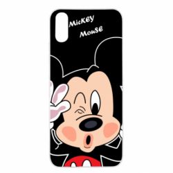 Чехол для Xiaomi Redmi 9a Mickey Kiss - PrintSalon