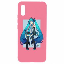 Чехол для Xiaomi Redmi 9a Miku art