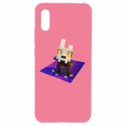 Чехол для Xiaomi Redmi 9a Minecraft King - PrintSalon
