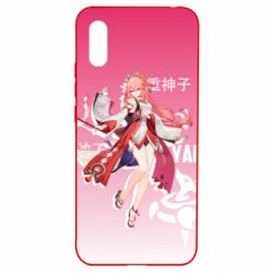 Чохол для Xiaomi Redmi 9a Mischievous Yae Miko - PrintSalon