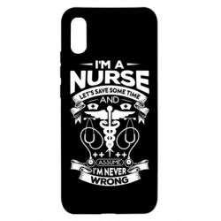 Чехол для Xiaomi Redmi 9a Nurse I'm Never Wrong - PrintSalon