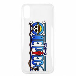 Чехол для Xiaomi Redmi 9a One Piece Logo Skull - PrintSalon