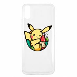 Чехол для Xiaomi Redmi 9a Pikachu with ketchup - PrintSalon