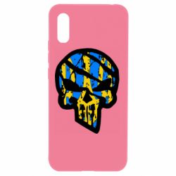 Чохол для Xiaomi Redmi 9a Punisher Coat of arms of Ukraine - PrintSalon