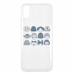 Чехол для Xiaomi Redmi 9a Star wars icons - PrintSalon