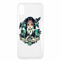 Чехол для Xiaomi Redmi 9a Уэнздей арт - PrintSalon