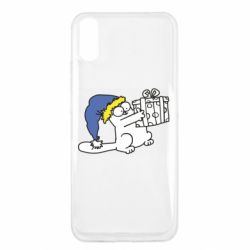 Чехол для Xiaomi Redmi 9a Украинский кот саймона с подарком - PrintSalon