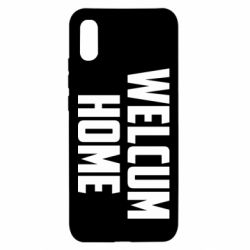 Чехол для Xiaomi Redmi 9a Welcum Home - PrintSalon