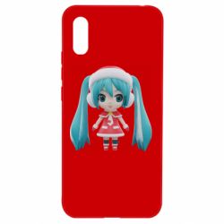 Чехол для Xiaomi Redmi 9a Winter Hatsune Miku
