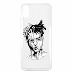 Чехол для Xiaomi Redmi 9a XXXTentacion Monochrome Art - PrintSalon