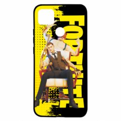 Чехол для Xiaomi Redmi 9c A Boy And His Cat - PrintSalon