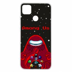 Чохол для Xiaomi Redmi 9c Among us pixels - PrintSalon