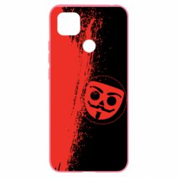 Чохол для Xiaomi Redmi 9c Бабл Квас червоний арт - PrintSalon