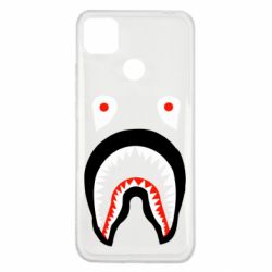 Чехол для Xiaomi Redmi 9c Bape shark logo - PrintSalon