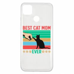 Чехол для Xiaomi Redmi 9c Best cat mom ever
