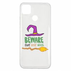 Чехол для Xiaomi Redmi 9c Beware cute little witch - PrintSalon