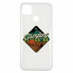 Чехол для Xiaomi Redmi 9c Camping and forest - PrintSalon