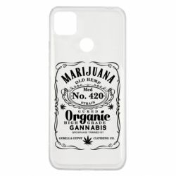 Чохол для Xiaomi Redmi 9c Cannabis label - PrintSalon