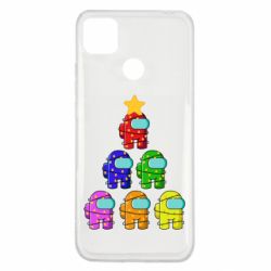 Чохол для Xiaomi Redmi 9c Christmas Tree Among Us - PrintSalon