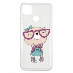 Чехол для Xiaomi Redmi 9c Cute bear - PrintSalon