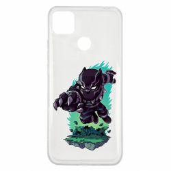 Чехол для Xiaomi Redmi 9c Cute Black panther - PrintSalon